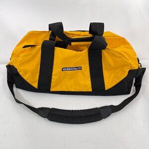 SOLD L.L. BEAN x SUBARU Rare 38L Yellow Vintage Adventure Duffel Bag Strap